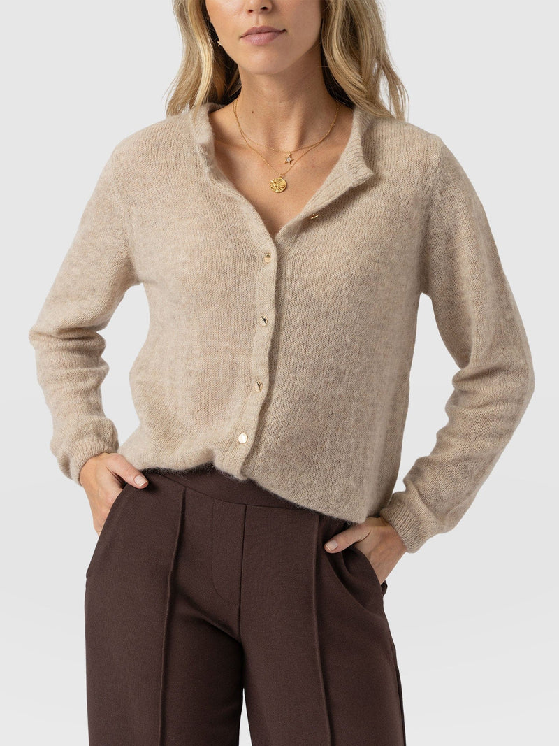 Ariella Cardigan Beige - Women's Cardigans | Saint + Sofia® US