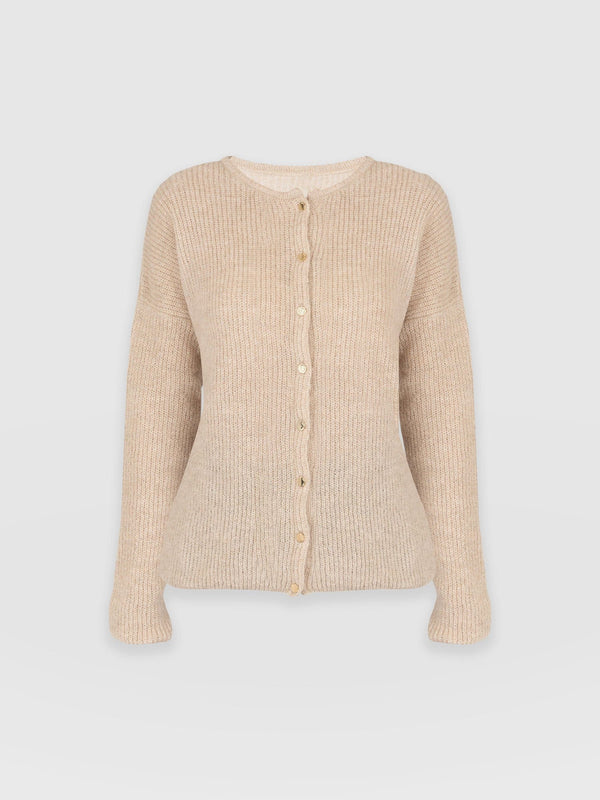 Ariella Cardigan Beige - Women's Cardigans | Saint + Sofia® US
