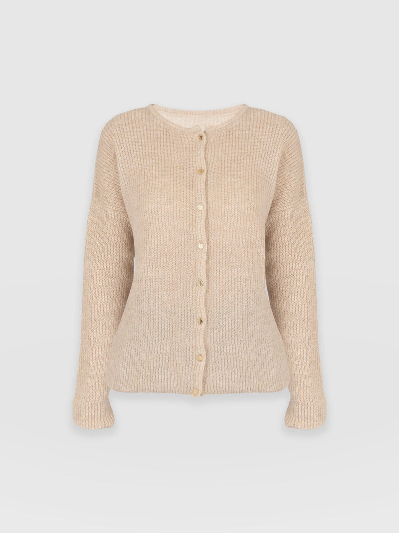 Ariella Cardigan Beige - Women's Cardigans | Saint + Sofia® US