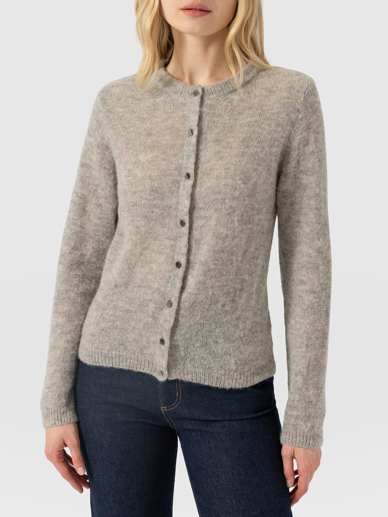 Ariella Cardigan Grey - Women's Cardigans | Saint and Sofia® USA