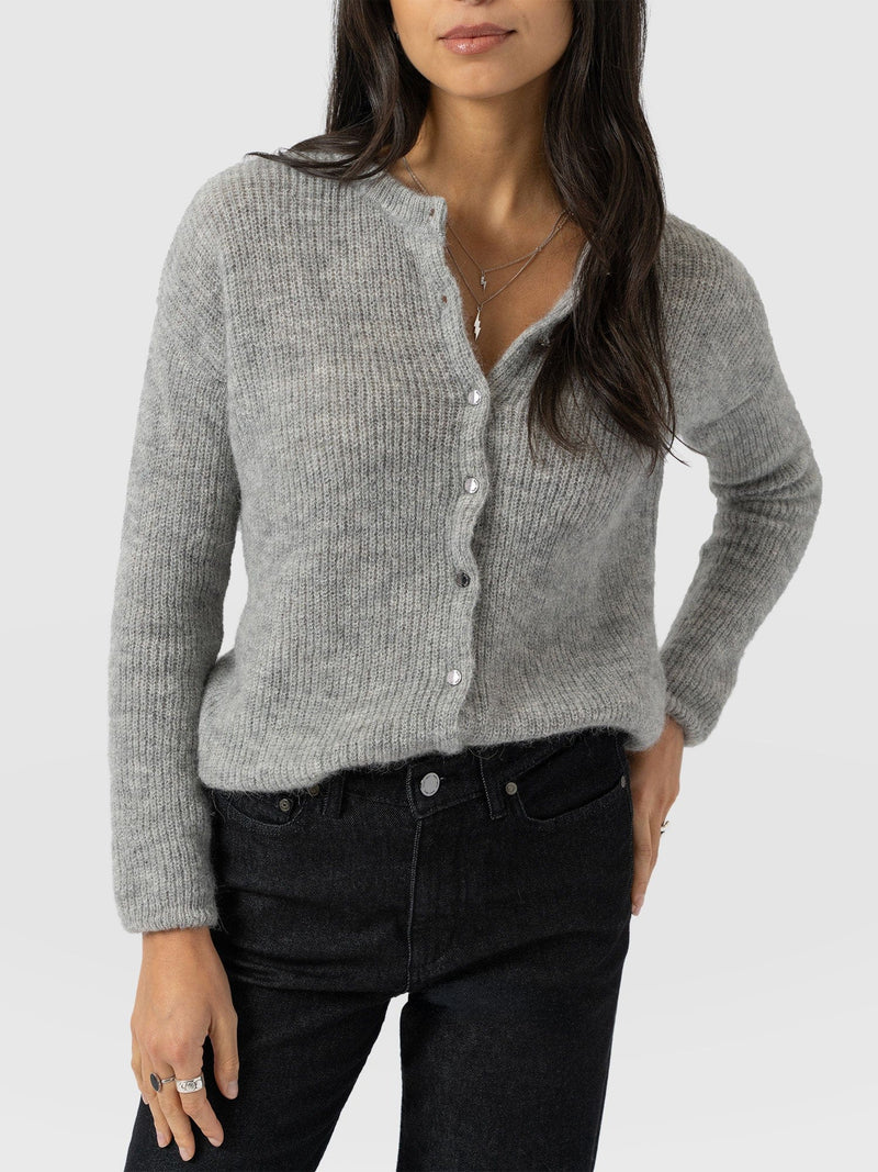 Ariella Cardigan Grey - Women's Cardigans | Saint + Sofia® US