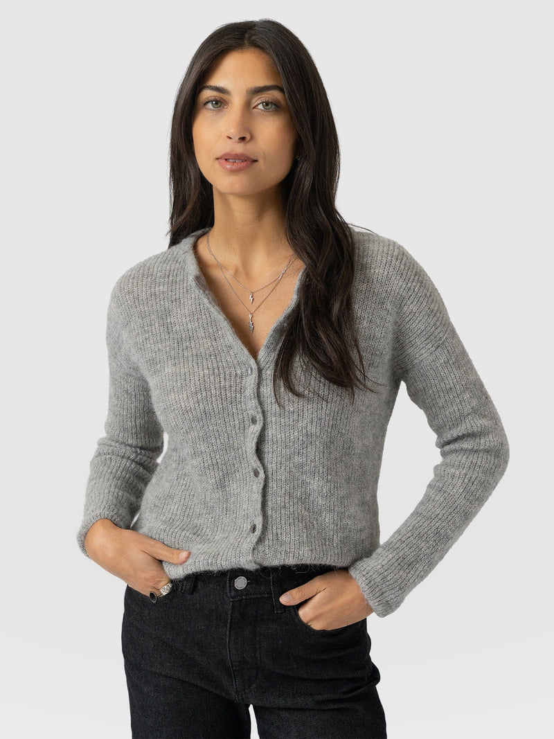 Ariella Cardigan Grey - Women's Cardigans | Saint + Sofia® US