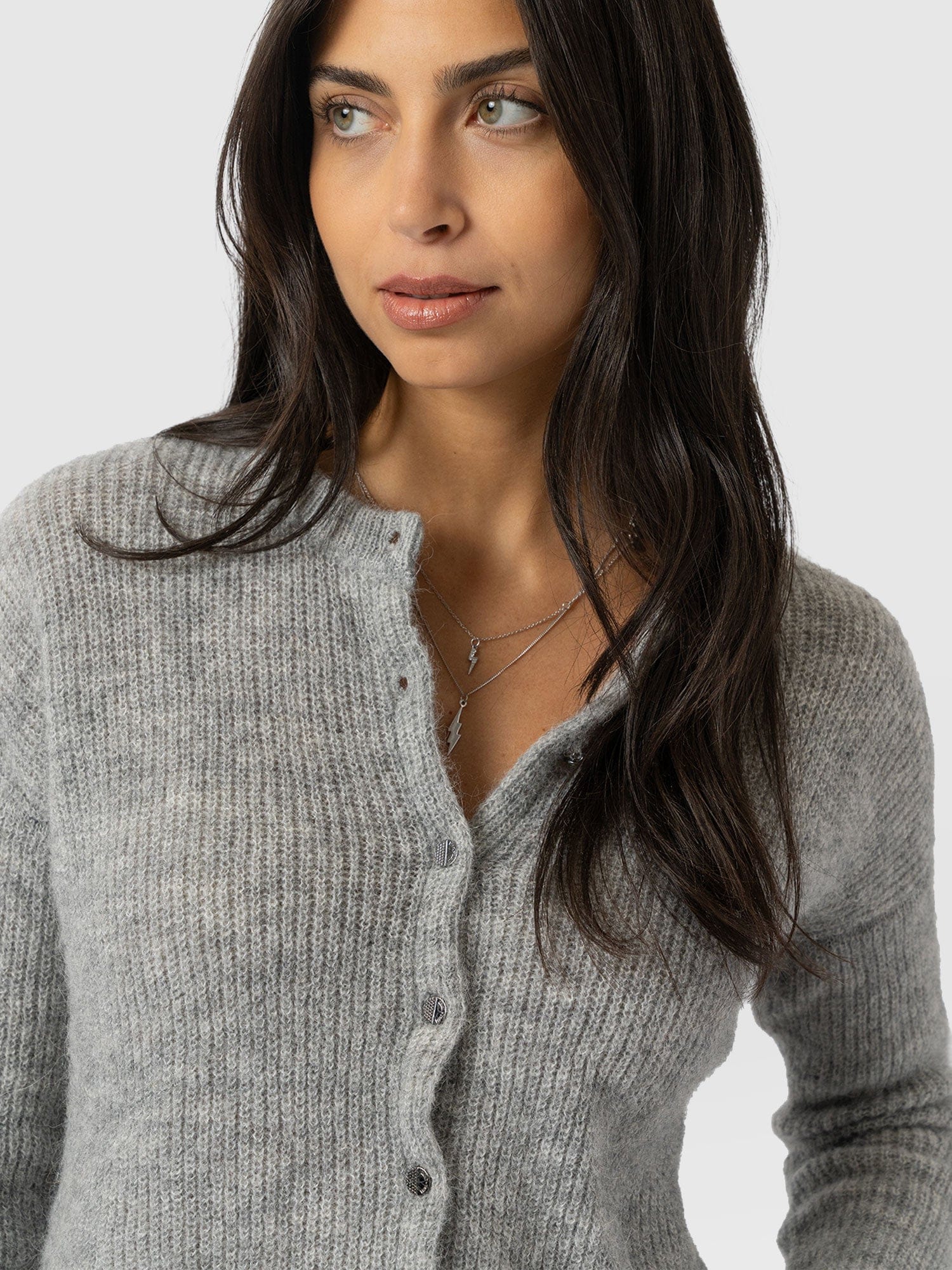 Ariella Cardigan Grey - Women's Cardigans | Saint + Sofia® US
