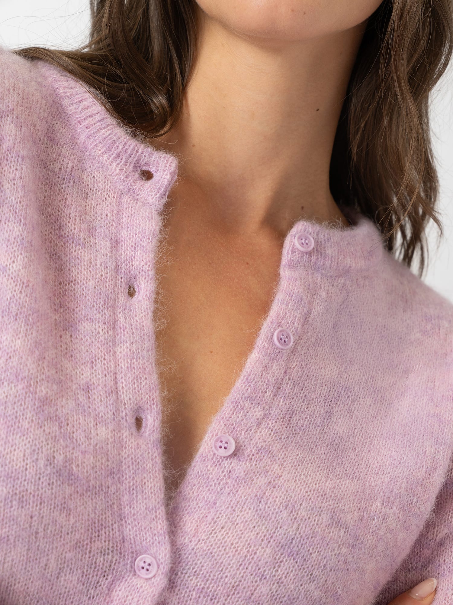 Ariella Cardigan - Lilac Pink - Women's Sweaters | Saint and Sofia® USA