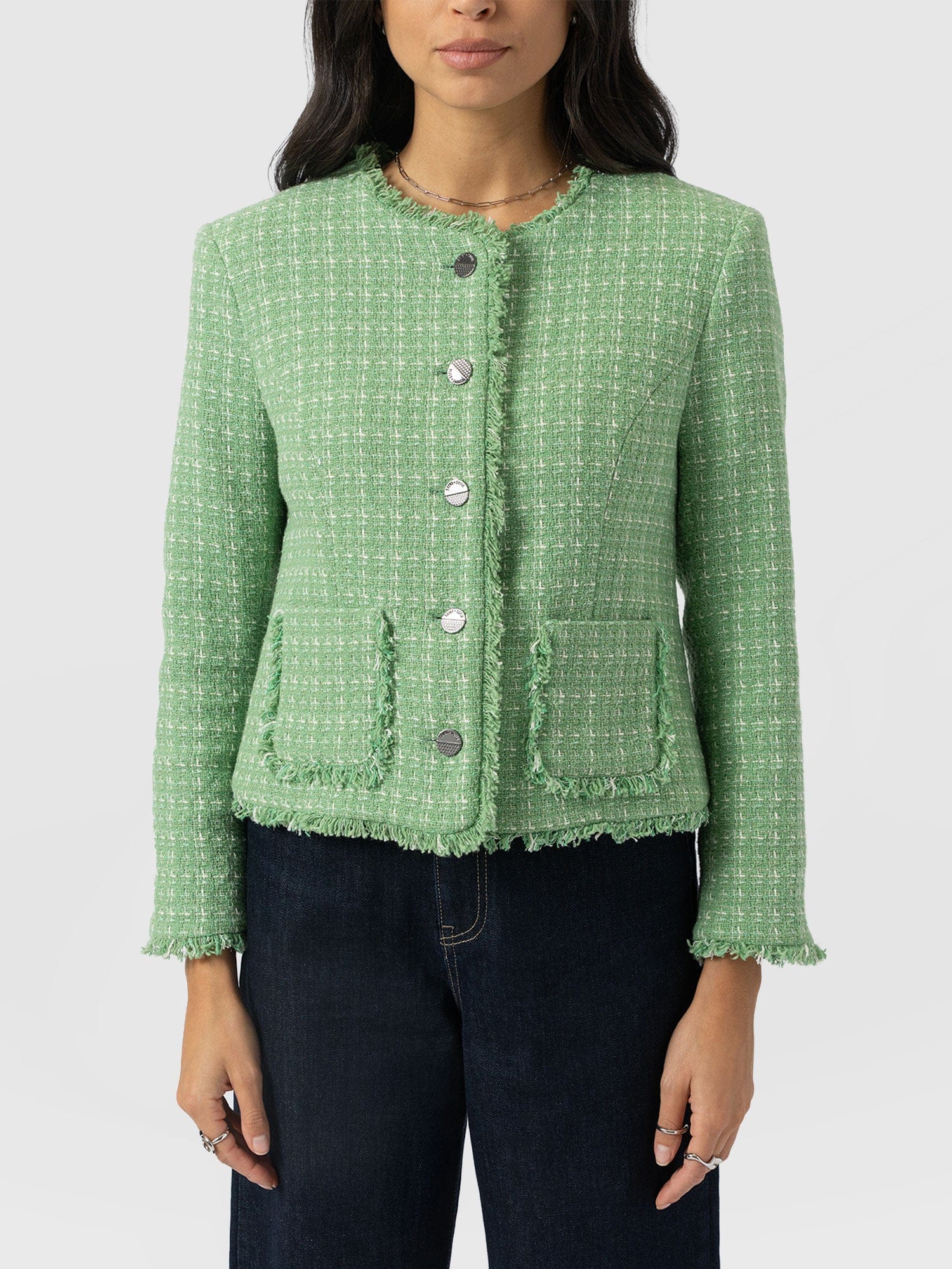 Ashby Jacket - Mint - Women's Jackets | Saint + Sofia® USA