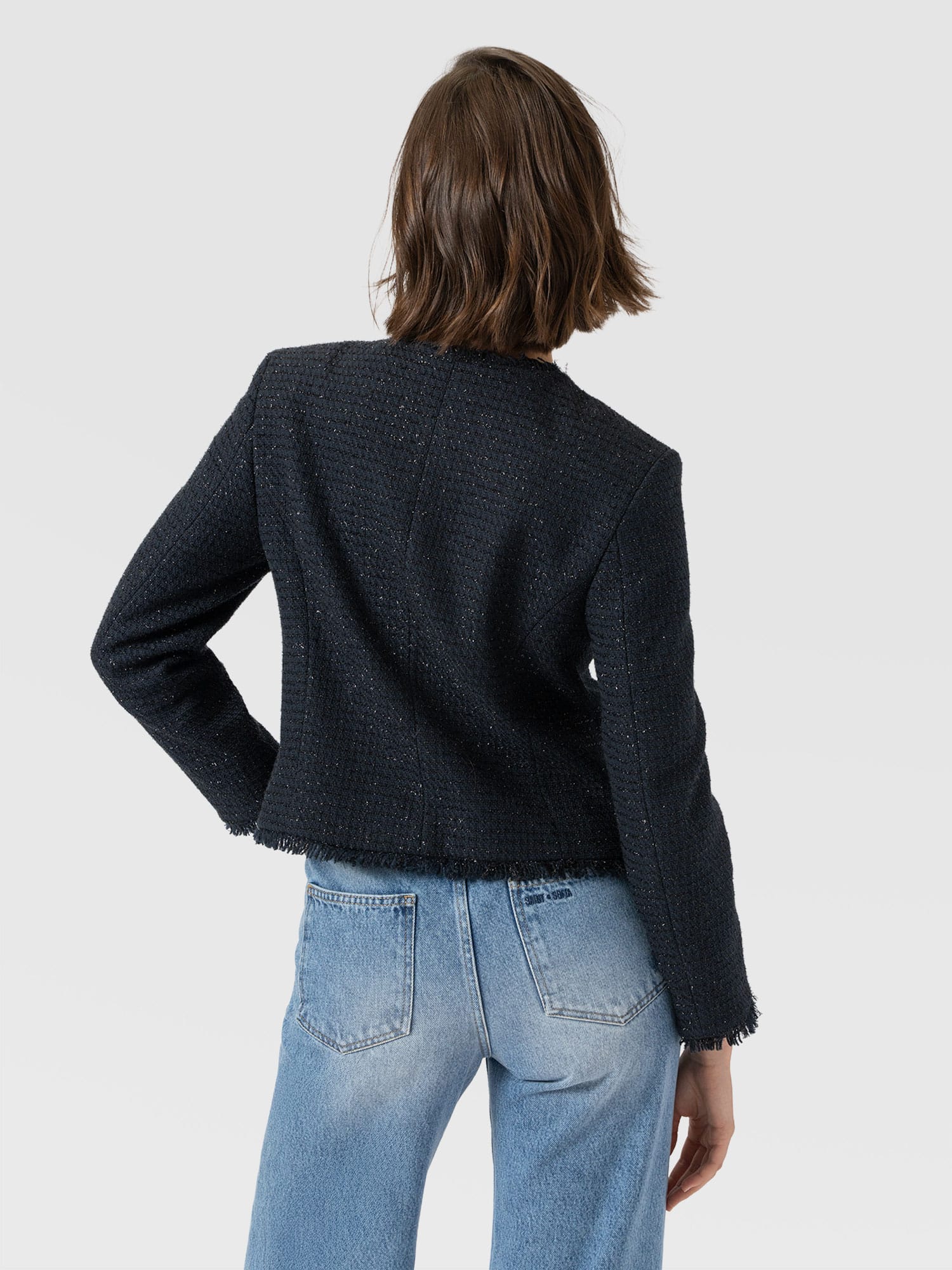 Ashby Jacket Navy - Women's Jackets | Saint and Sofia® USA