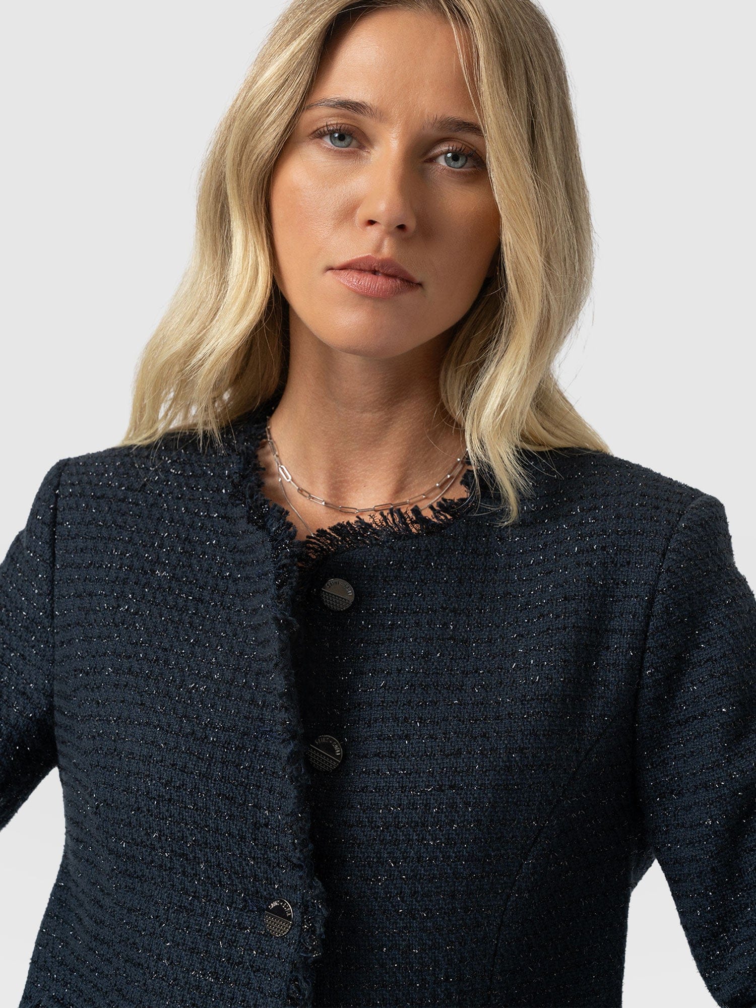 Ashby Jacket Navy - Women's Jackets | Saint + Sofia® US