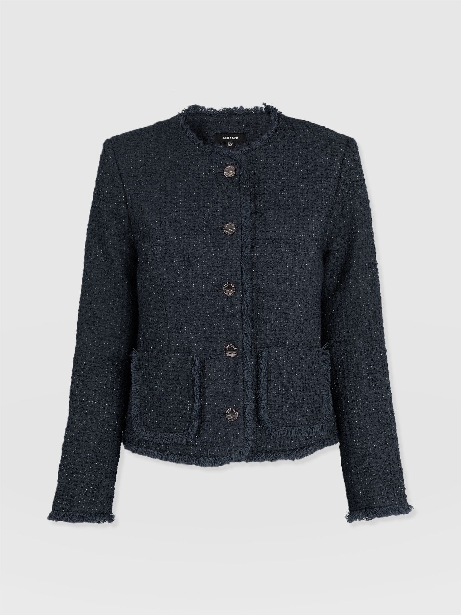 Ashby Jacket Navy - Women's Jackets | Saint + Sofia® US