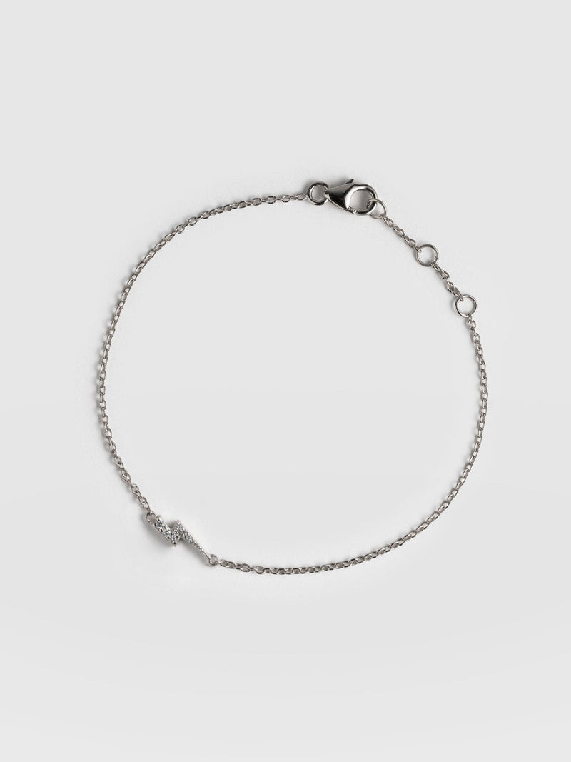 Astral Lightning Bracelet Silver - Women's Jewellery | Saint + Sofia® USA