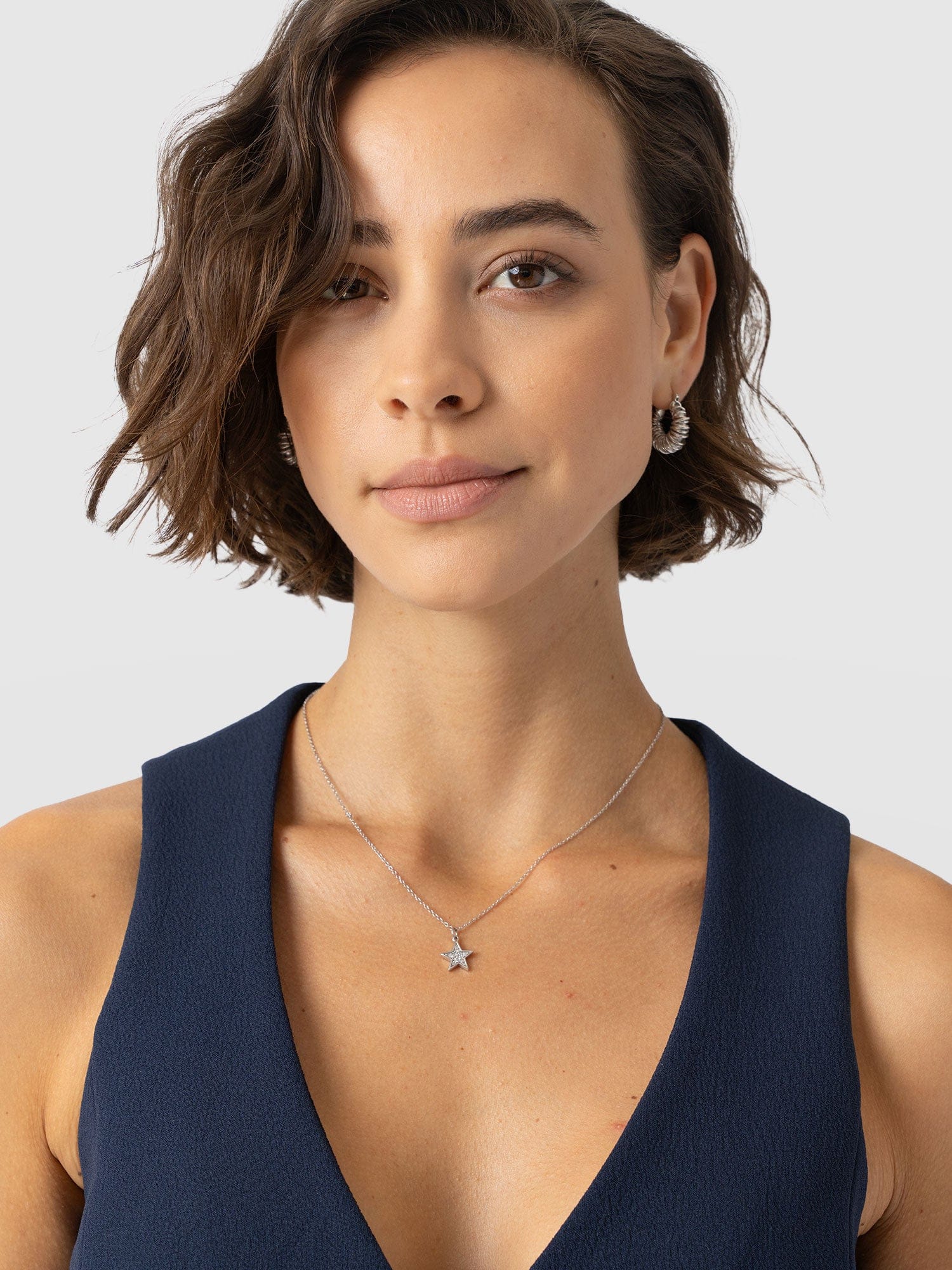 Astrid Waistcoat - Navy - Women's Jackets | Saint + Sofia? USA