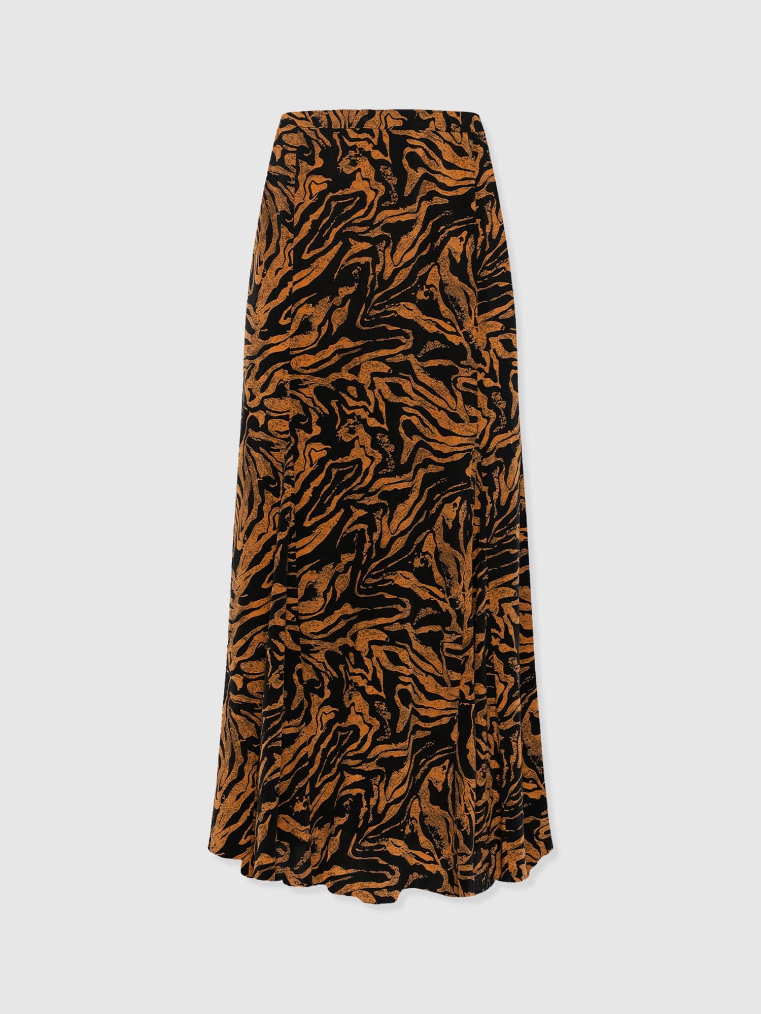 Audrey Skirt - Brown Zebra - Women's Skirts | Saint + Sofia® USA