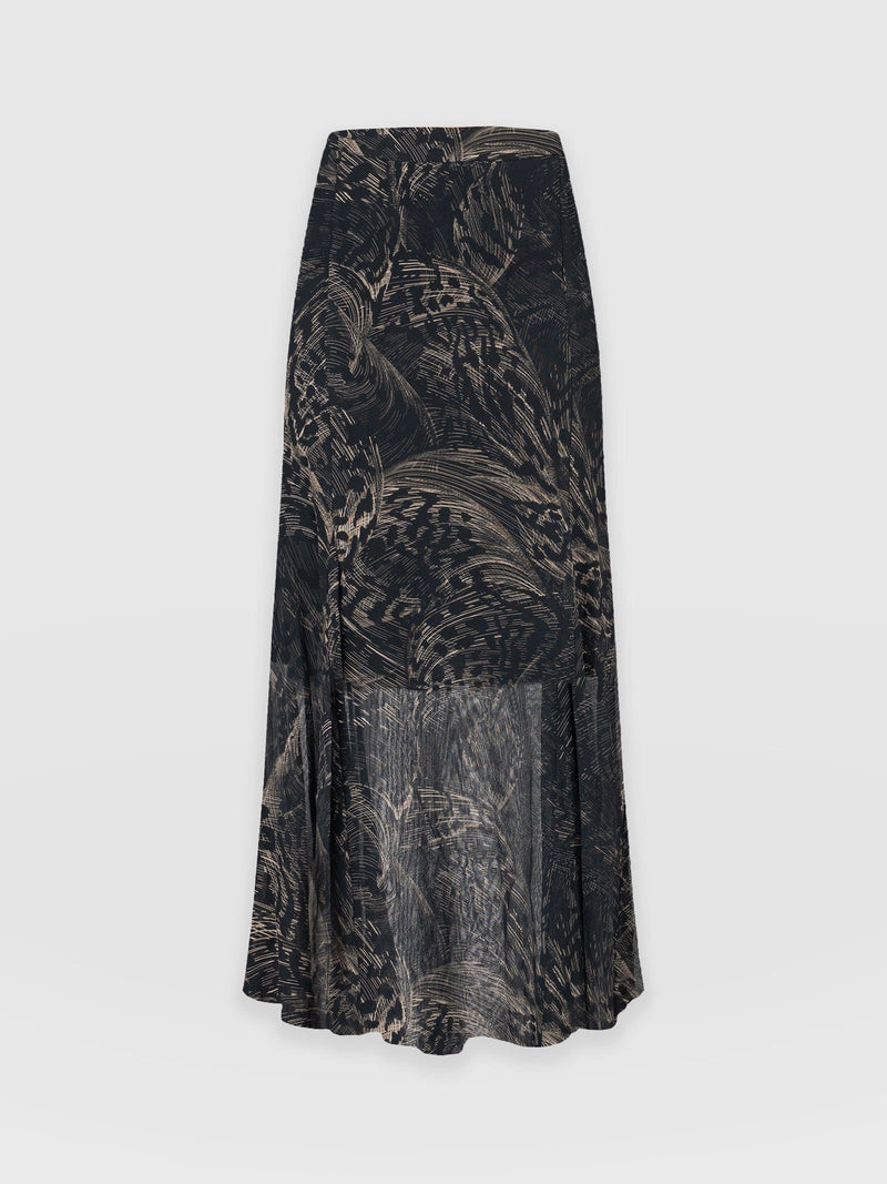 Audrey Skirt Spot Feather - Women's Skirts | Saint + Sofia® US