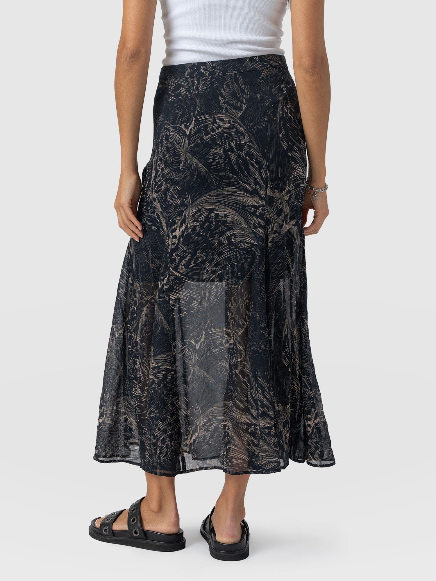 Audrey Skirt Spot Feather - Women's Skirts | Saint + Sofia® US