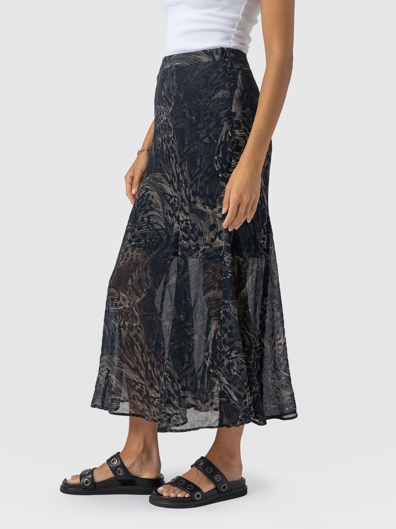 Audrey Skirt Spot Feather - Women's Skirts | Saint + Sofia® US