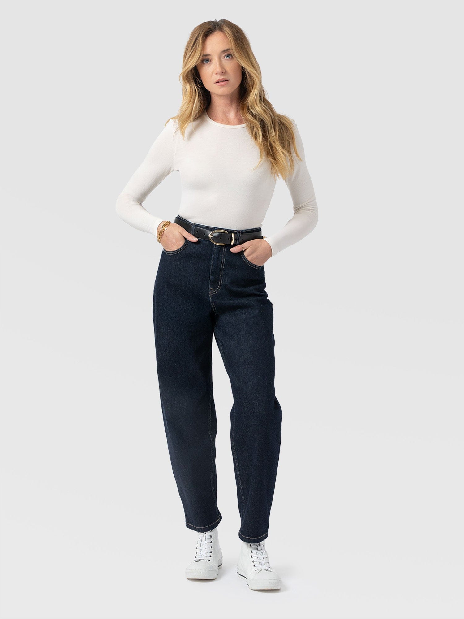 Austen Crew Neck Tee Cream - Women's T-Shirts | Saint + Sofia® US