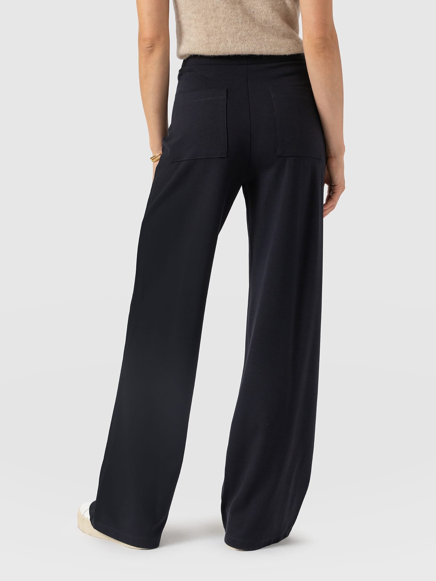 Averie Wide Leg Pant - Navy - Women's Pants | Saint and Sofia® USA