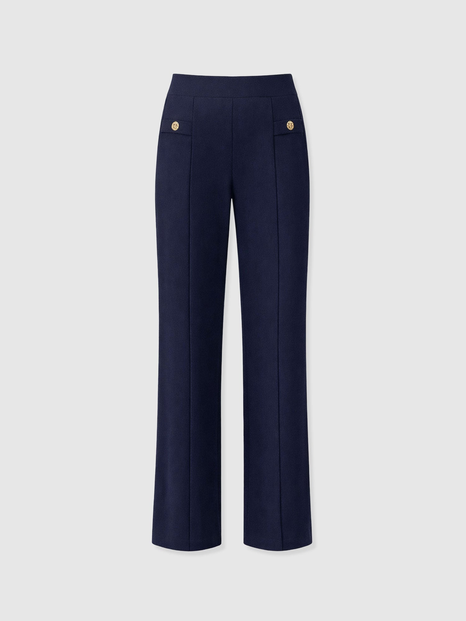 Averie Wide Leg Pant - Navy - Women's Pants | Saint + Sofia® USA