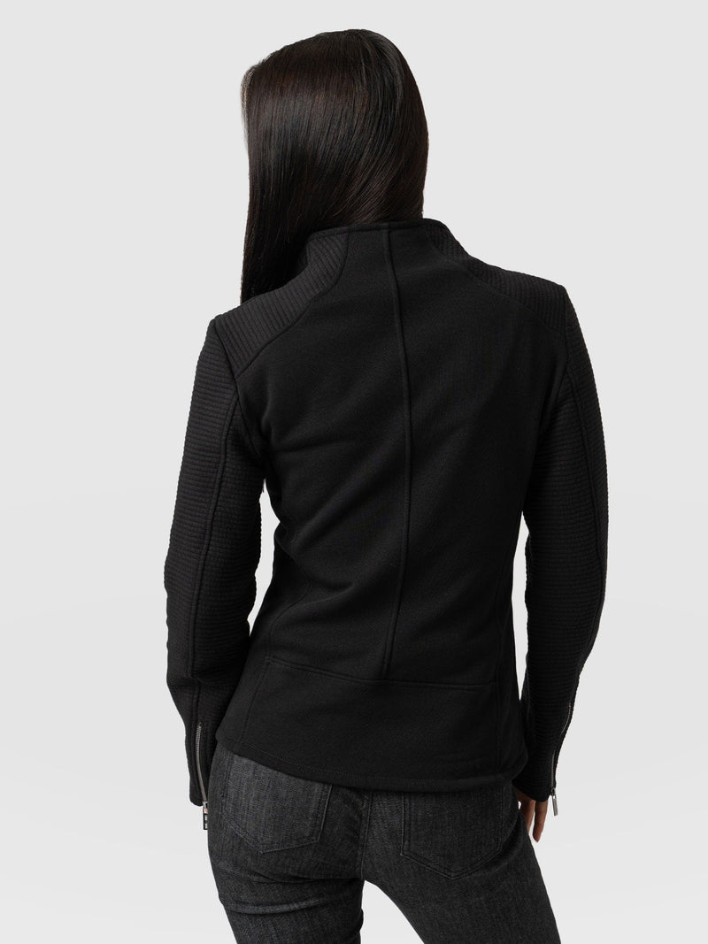 Axel Biker Jacket Black - Women's Leather Jackets | Saint + Sofia® UK