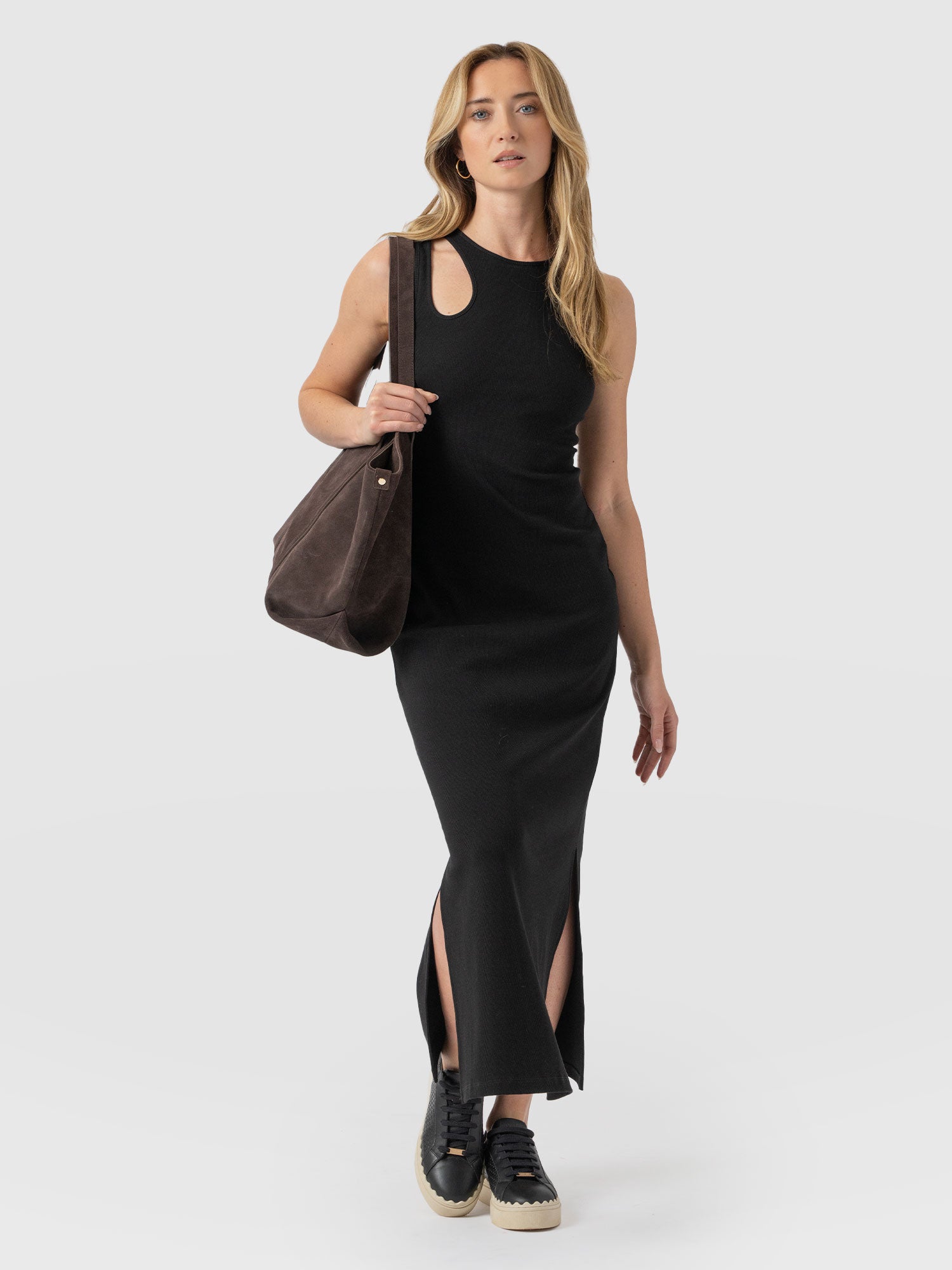 Axel Cut Out Dress - Black - Women's Dresss | Saint + Sofia® USA