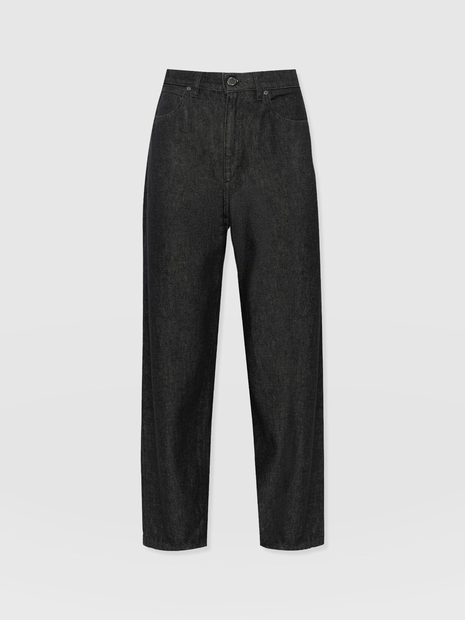 Barrel Leg Jean - Black - Women's Jeans | Saint + Sofia® USA