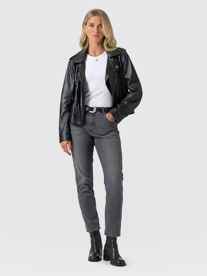 Boyfriend Jeans Black - Women's Jeans | Saint + Sofia® US