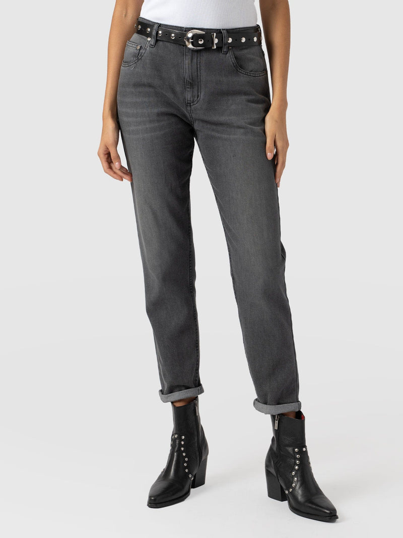 Boyfriend Jeans Black - Women's Jeans | Saint + Sofia® US