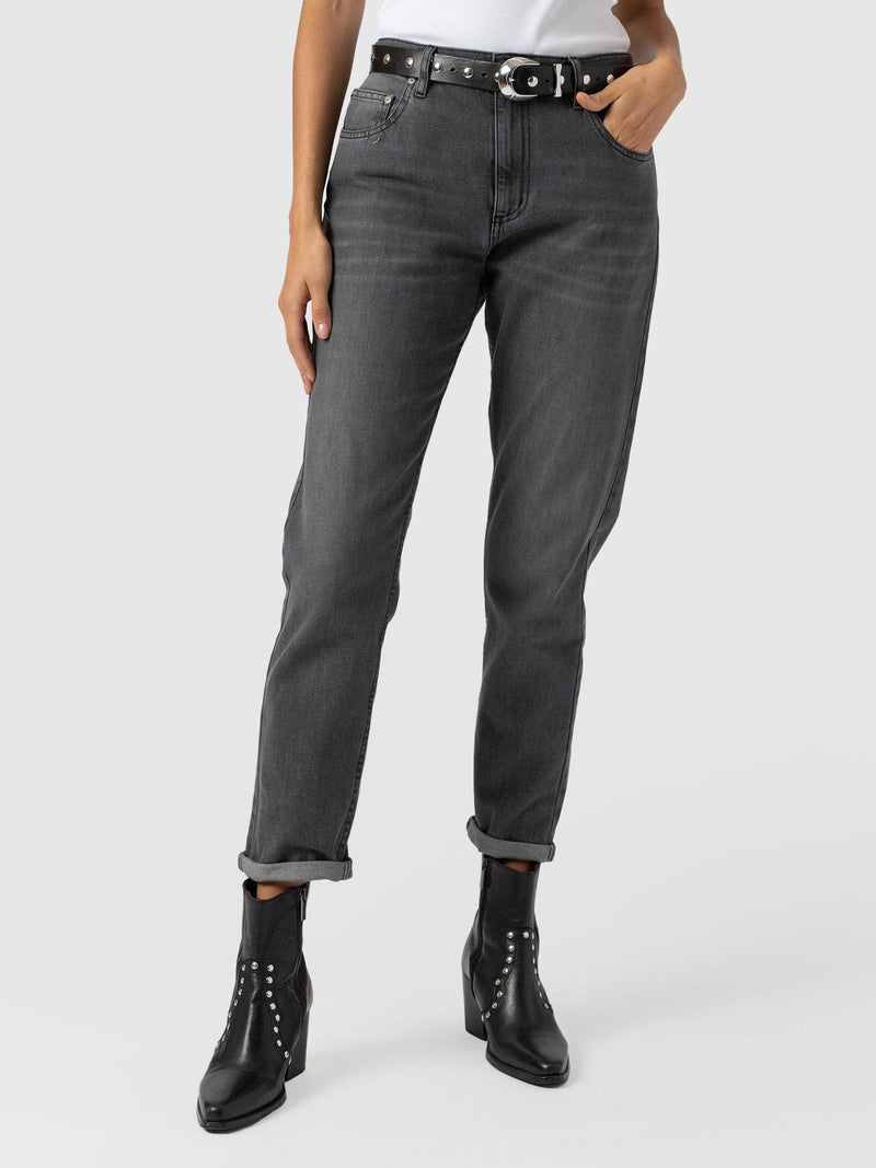 Boyfriend Jeans Black - Women's Jeans | Saint + Sofia® US