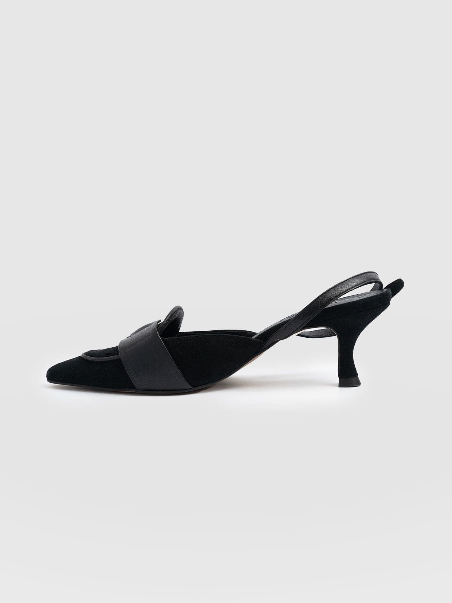 Bridget Sling Back Heels - Black - Women's Sandalss | Saint + Sofia® USA