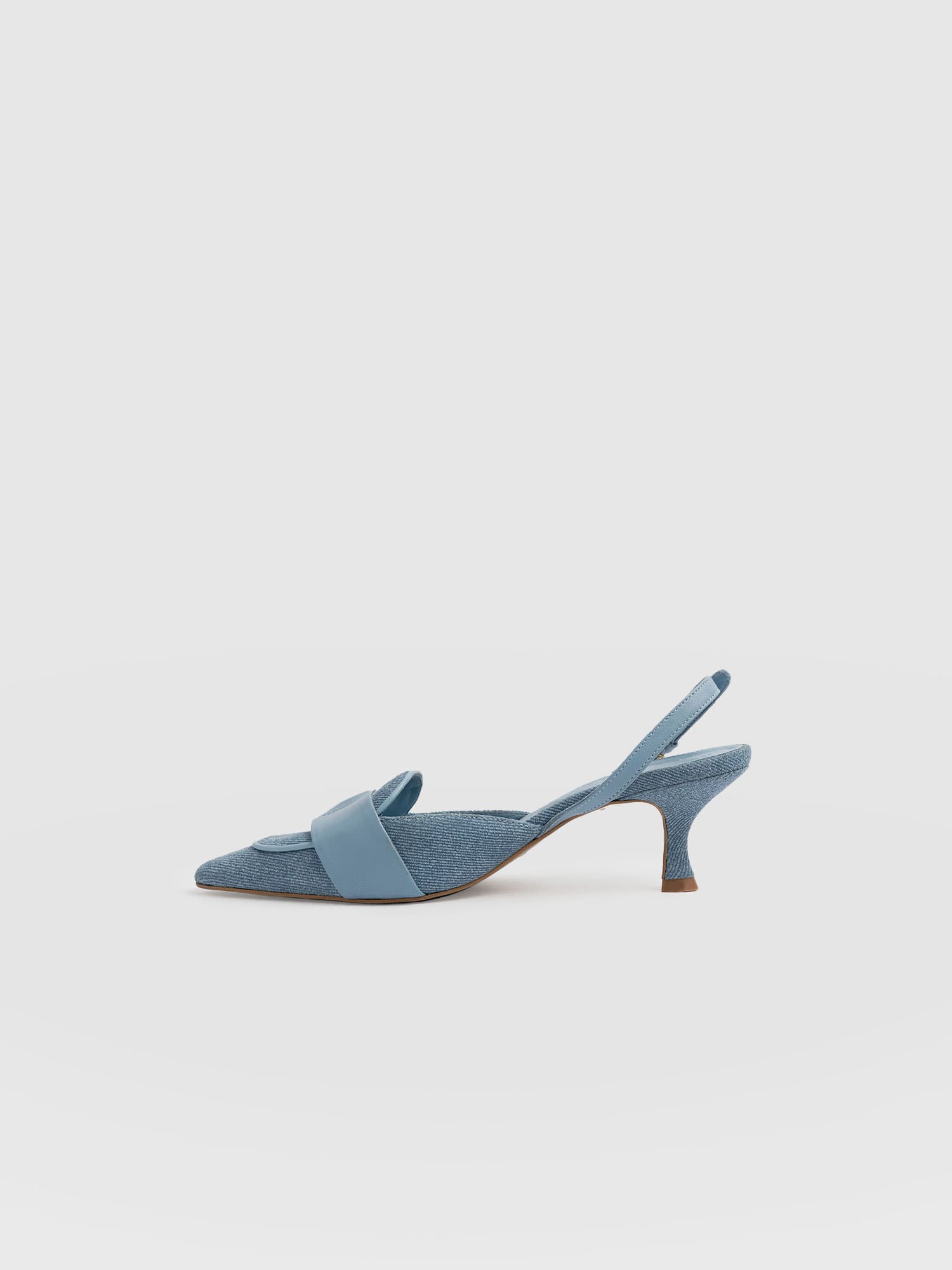 Bridget Sling Back Heels - Blue - Women's Sandals | Saint + Sofia® USA