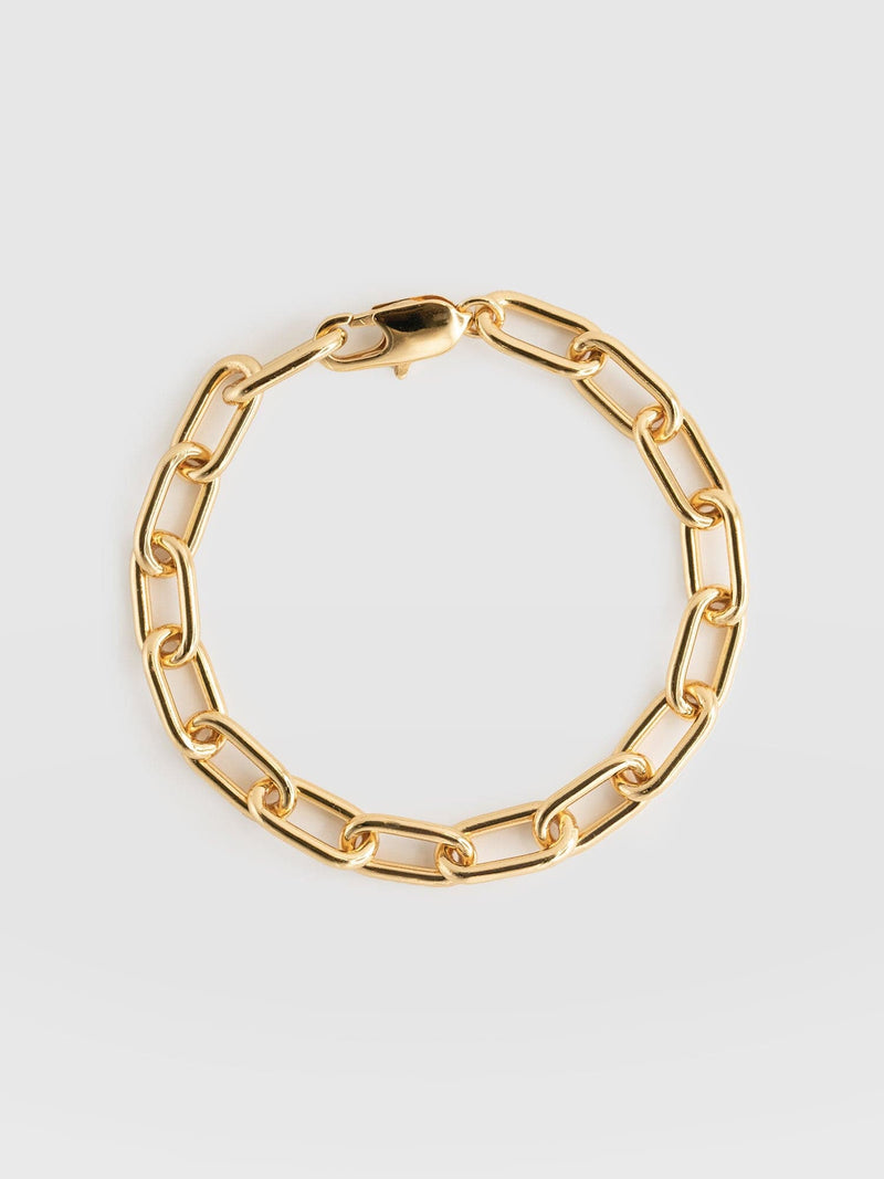 Cable Chain Bracelet Gold - Women's Jewellery | Saint + Sofia® USA