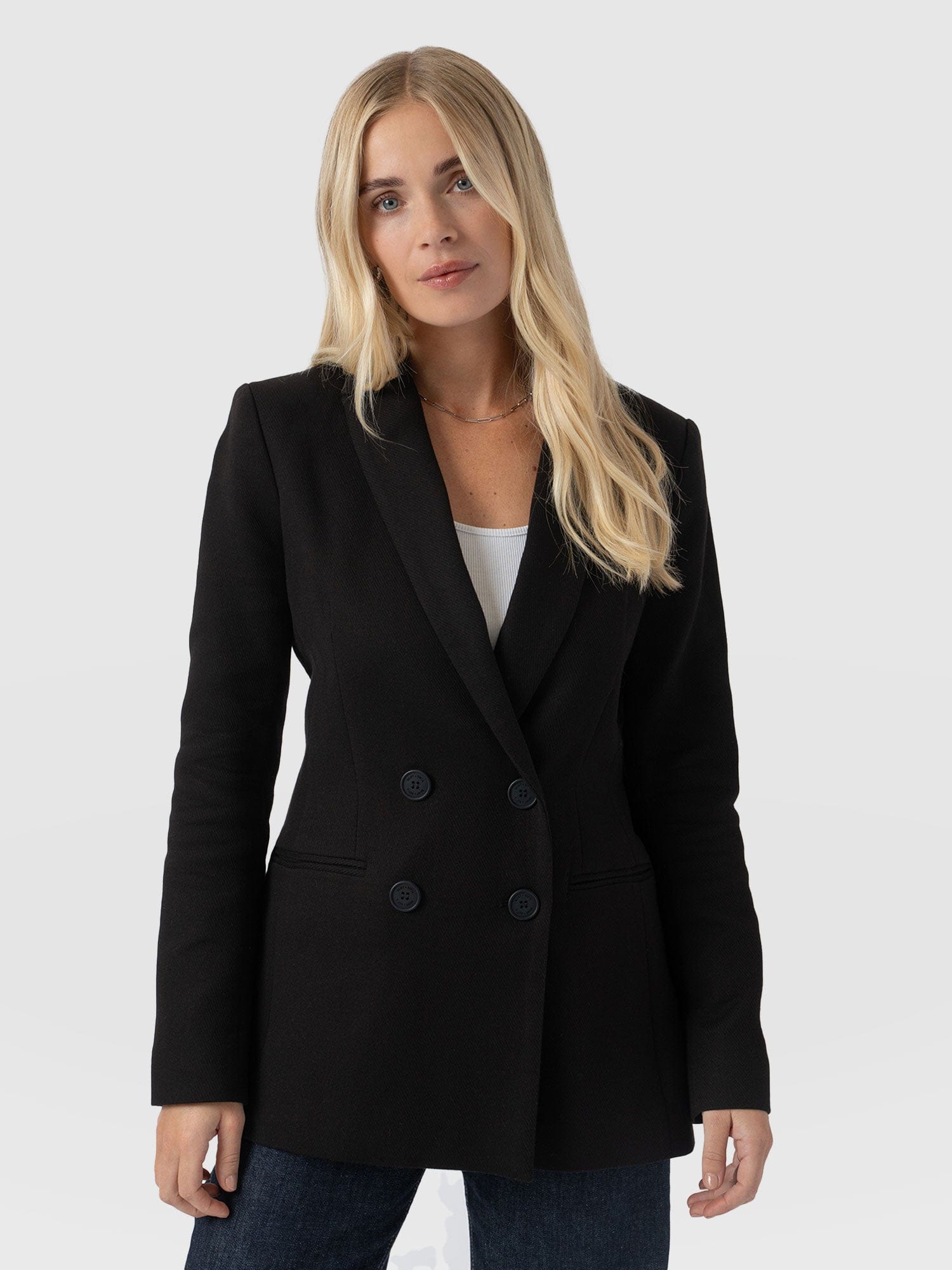 Cambridge Blazer - Navy Crepe