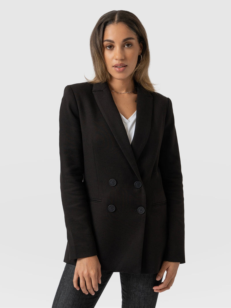 Cambridge Blazer Black - Women's Blazers | Saint + Sofia® USA