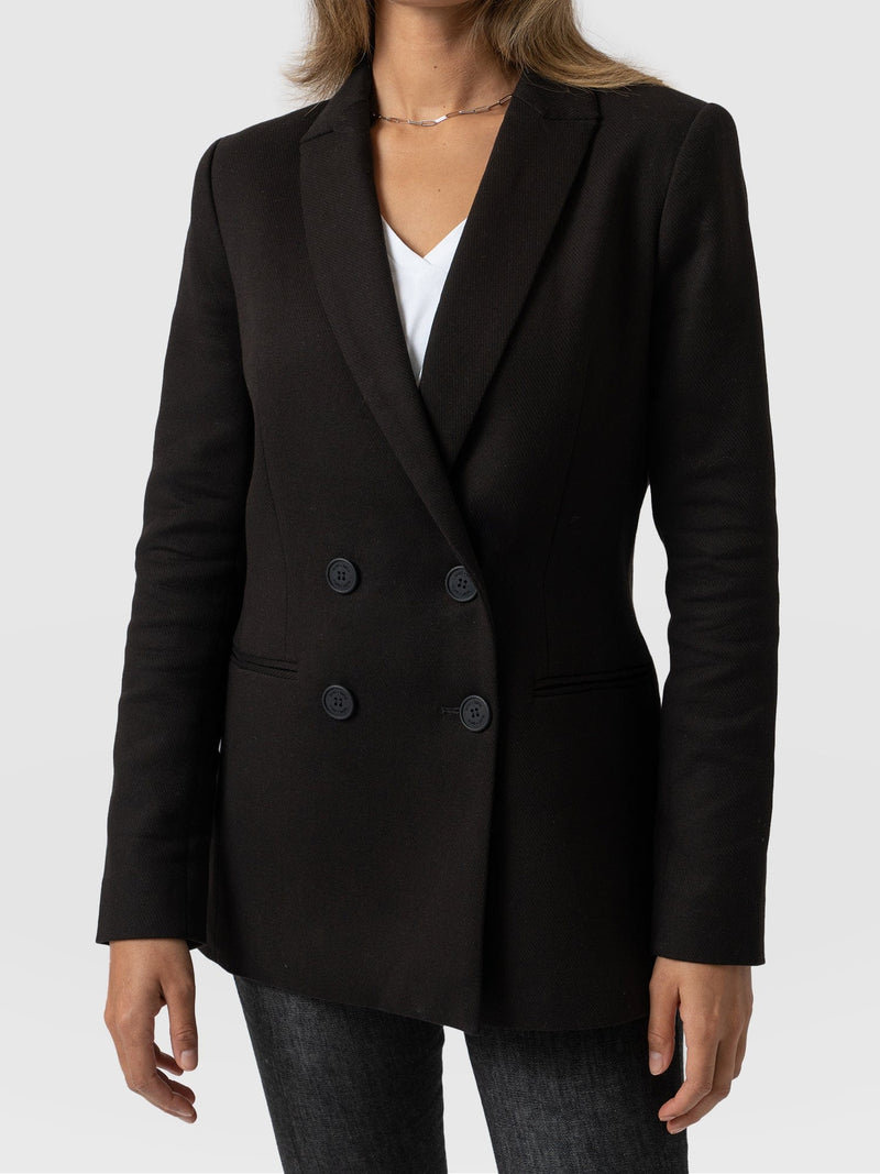 Cambridge Blazer Black - Women's Blazers | Saint + Sofia® USA