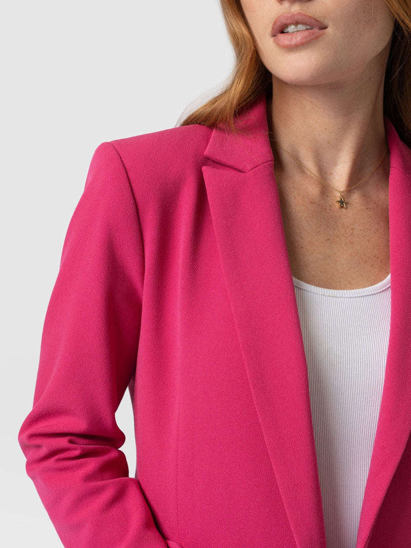 Cambridge Blazer Hot Pink - Women's Blazers | Saint + Sofia® USA