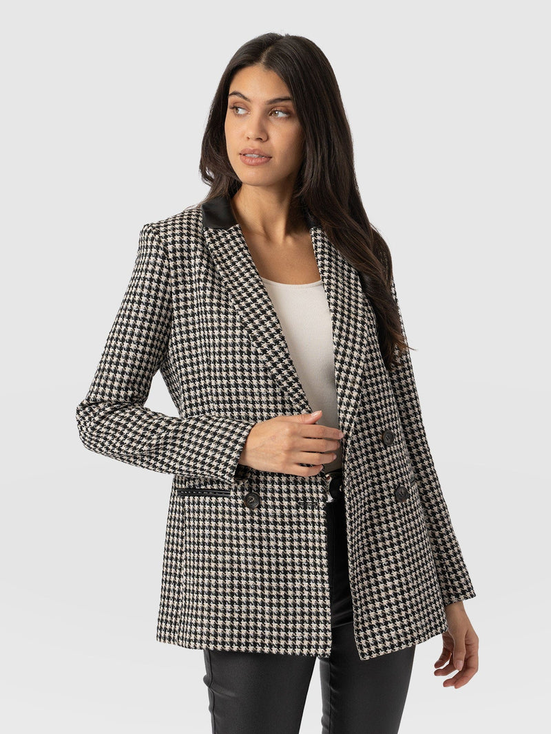 Cambridge Blazer Houndstooth - Women's Blazers | Saint + Sofia® US