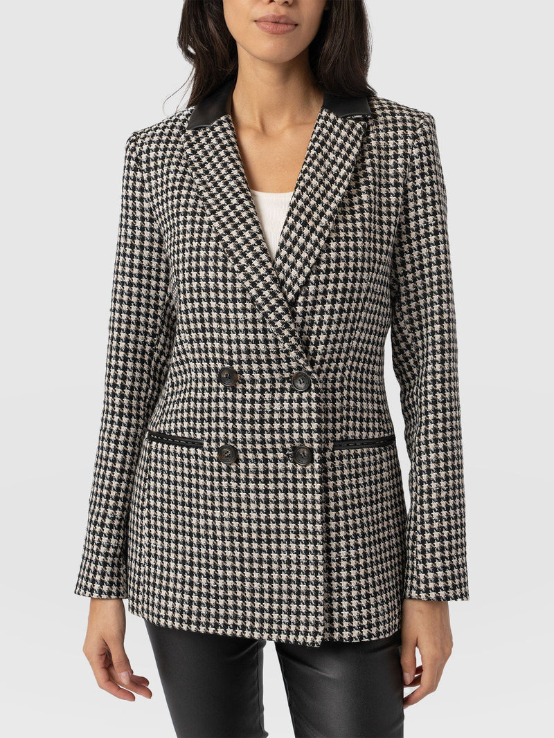 Cambridge Blazer Houndstooth - Women's Blazers | Saint + Sofia® US