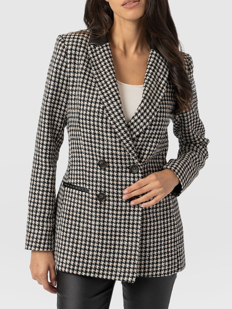 Cambridge Blazer Houndstooth - Women's Blazers | Saint + Sofia® US