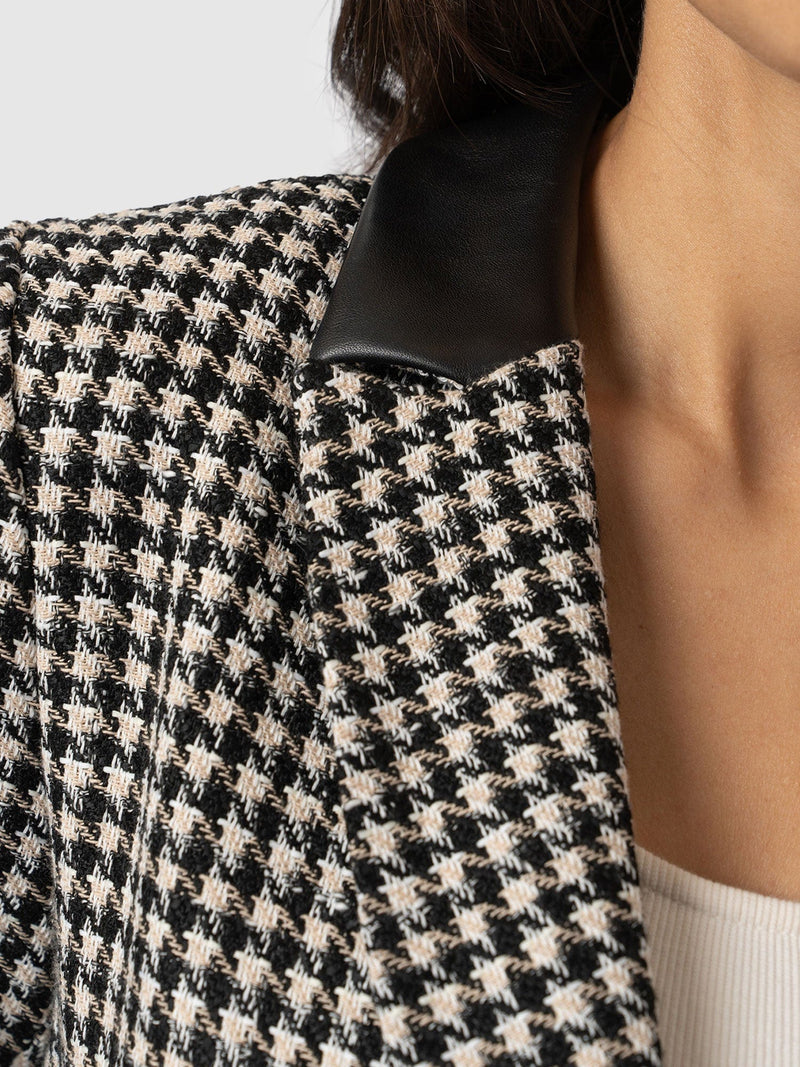 Cambridge Blazer Houndstooth - Women's Blazers | Saint + Sofia® US