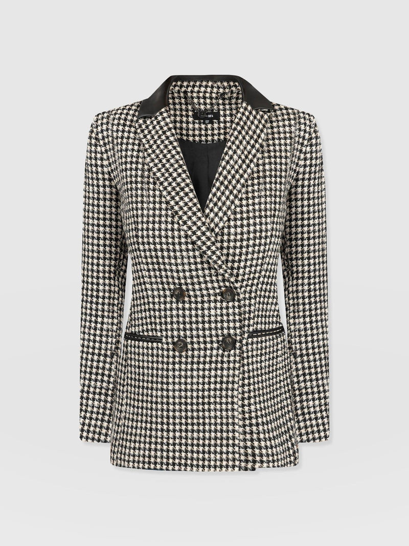 Cambridge Blazer Houndstooth - Women's Blazers | Saint + Sofia® US