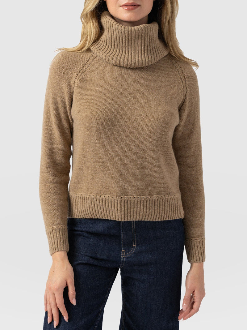 Cambridge Cashmere Sweater - Beige