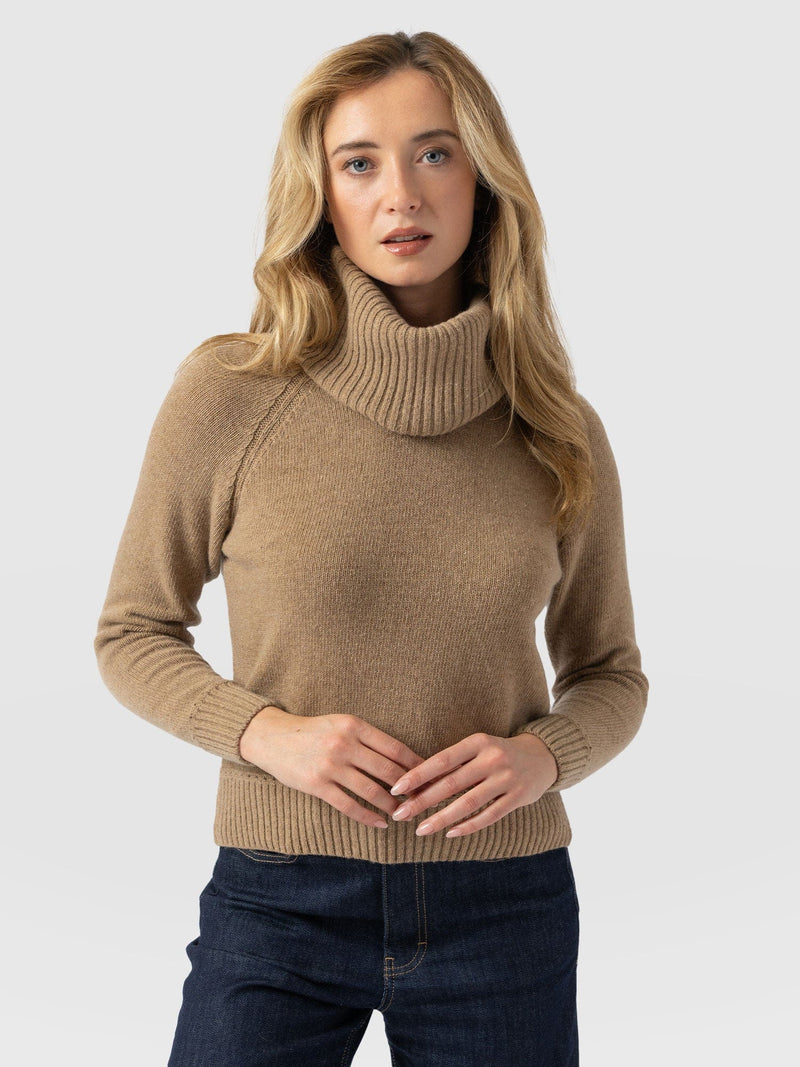 Cambridge Cashmere Sweater - Beige