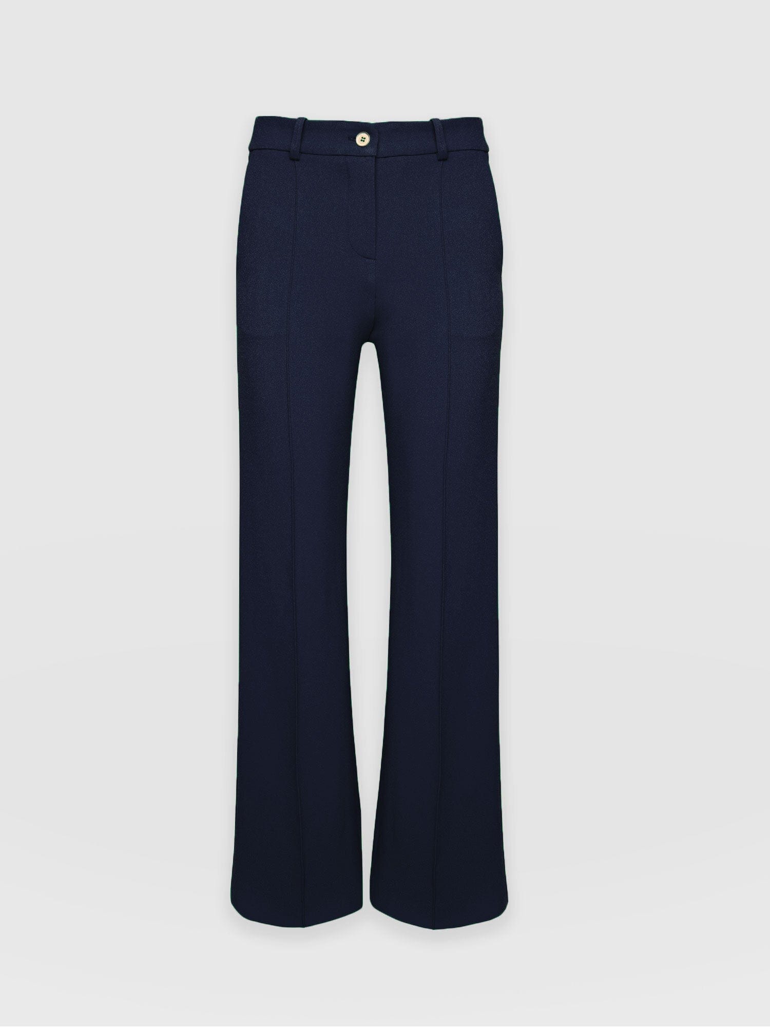 Cambridge Tailored Wide Leg Pant Navy - Women's Pants | Saint + Sofia® USA