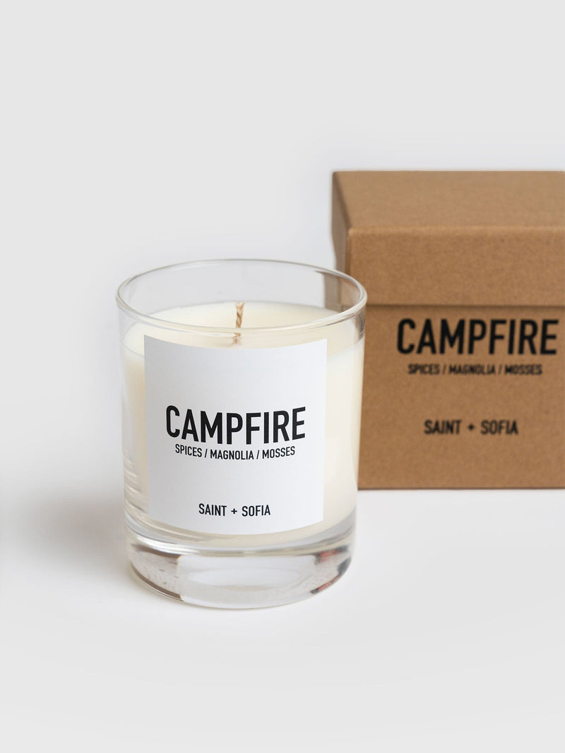 Campfire Scented Candle | Scented Candles | Saint + Sofia® USA