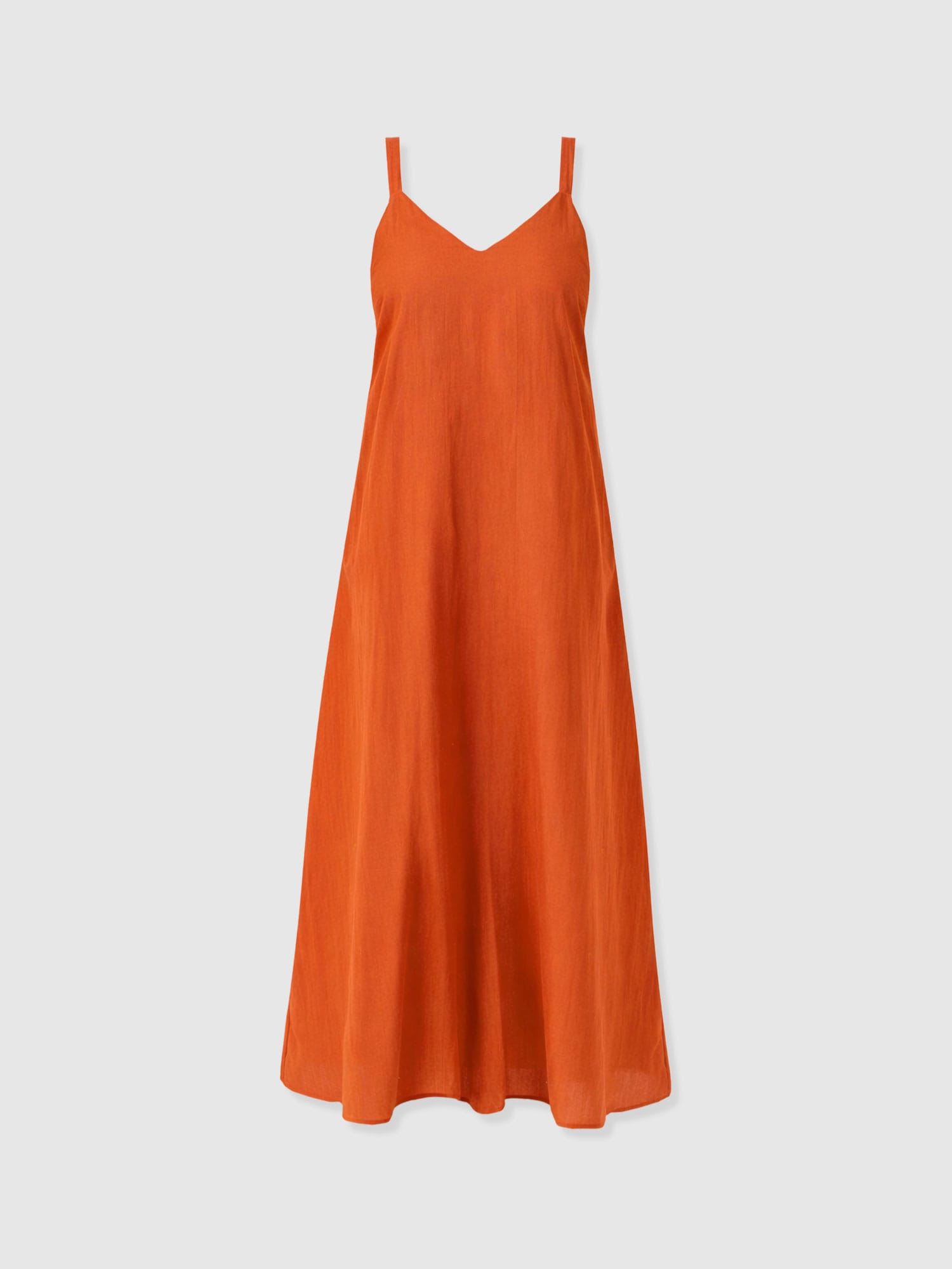Candice A - Line Dress - Burnt Orange - Women's Dresses | Saint + Sofia® USA