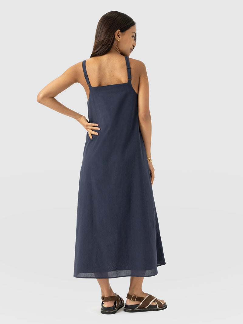 Candice A - Line Dress - Navy - Women's Dresses | Saint + Sofia® USA