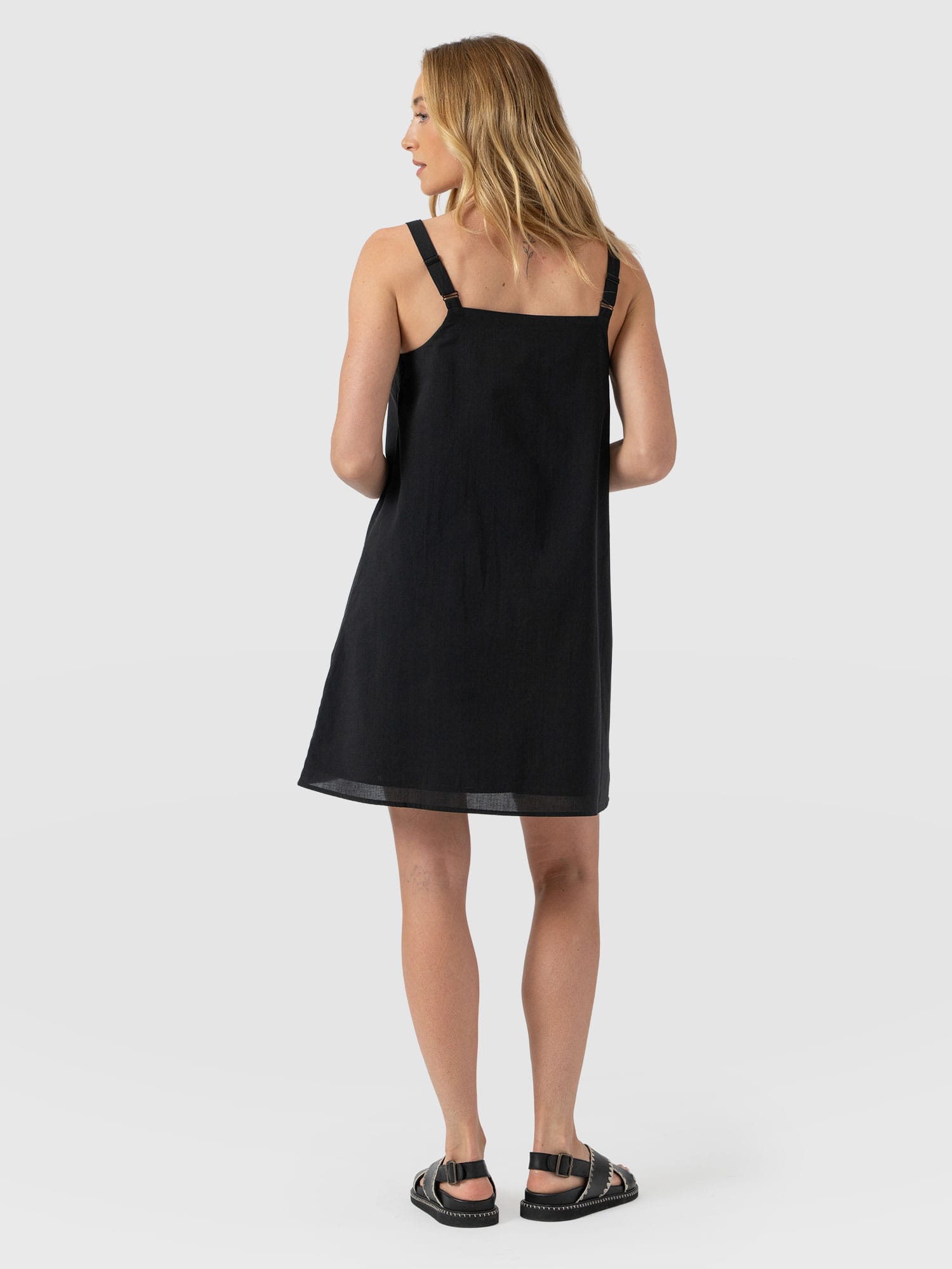 Candice A - Line Mini Dress - Black - Women's Dresses | Saint + Sofia® USA