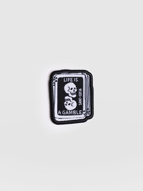 Cards Sticker Badge - Black - Women's Accessories | Saint + Sofia® USA