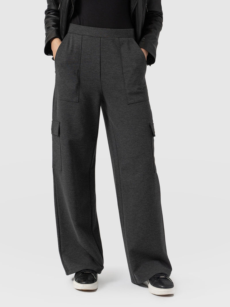 Cargo Chelsea Pant Charcoal - Women's Pants | Saint + Sofia® USA