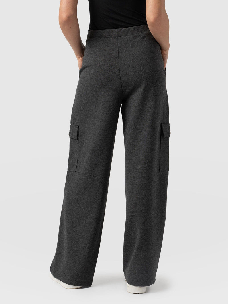 Cargo Chelsea Pant Charcoal - Women's Pants | Saint + Sofia® USA