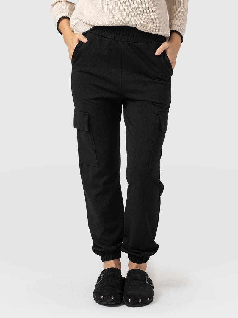 Cargo Tapered Pant - Black - Women's Pants | Saint + Sofia® US